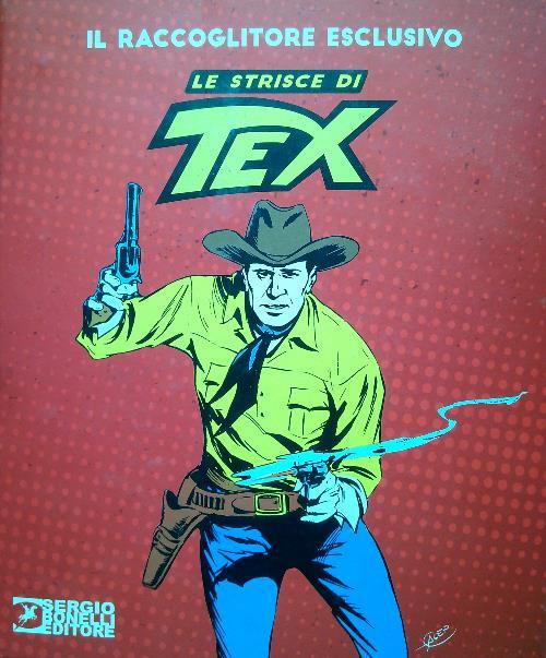 Tex a striscia con raccoglitore - NON completa, strisce dalla n. 1 alla n.  48 - Libro Usato - Sergio Bonelli 