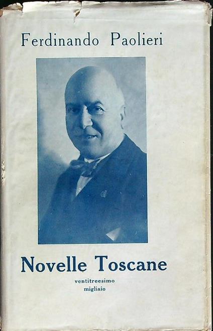 Novelle toscane - Ferdinando Paolieri - copertina