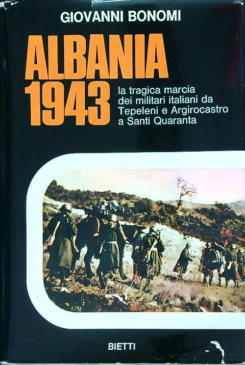 Albania 1943 - Giovanni Bonomi - copertina