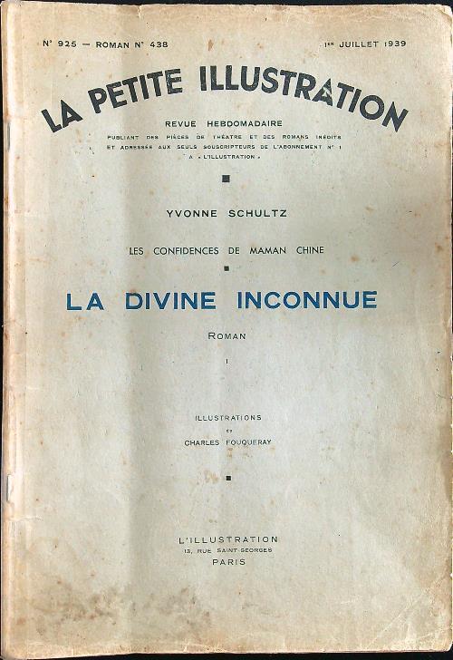 La divine inconnue I - copertina