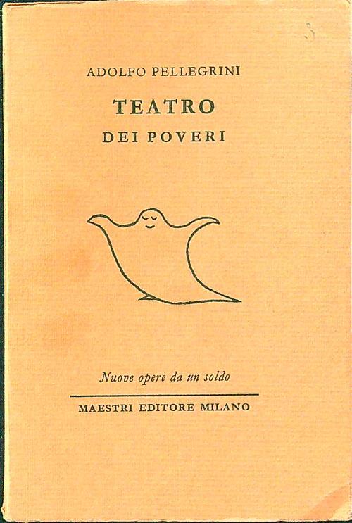 Teatro dei poveri - Paolo Pellegrini - copertina