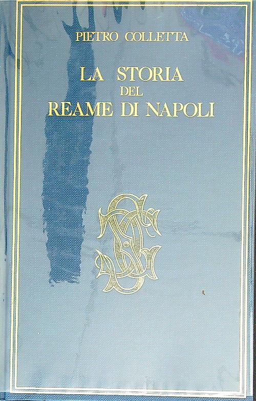 Storia del reame di Napoli - Pietro Colletta - copertina
