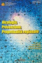 Alcologia, prevenzione, progettualità regionale