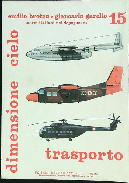 Aerei italiani nel dopoguerra 15. Trasporto - copertina