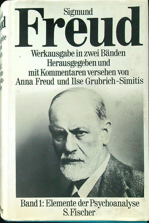 Werkausgabe in zwei Bänden band 1 - Sigmund Freud - copertina