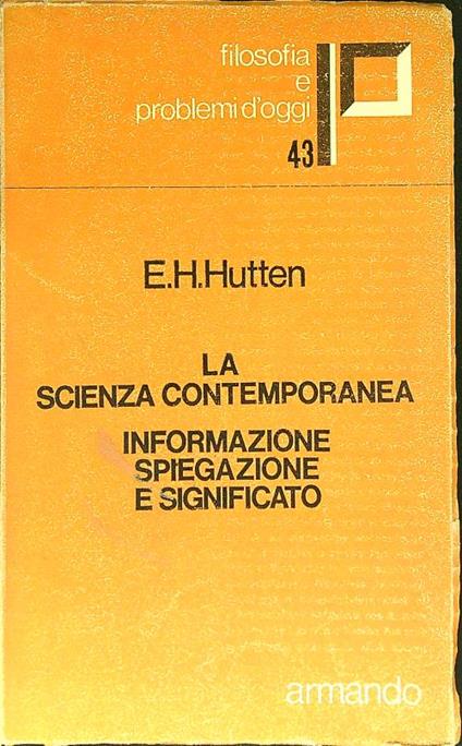 La scienza contemporanea - copertina