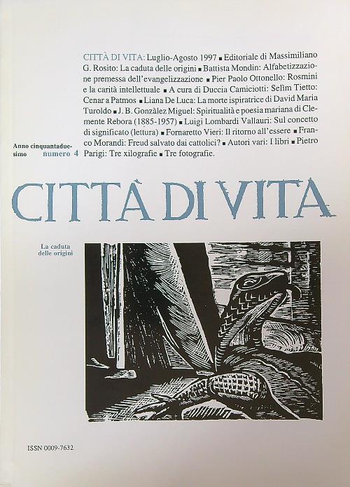 Città di vita 4/52/1997 - copertina