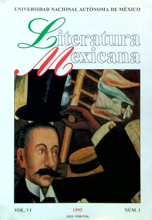 Literatura Mexicana Vol. VI 1995 - Num. 1 - copertina