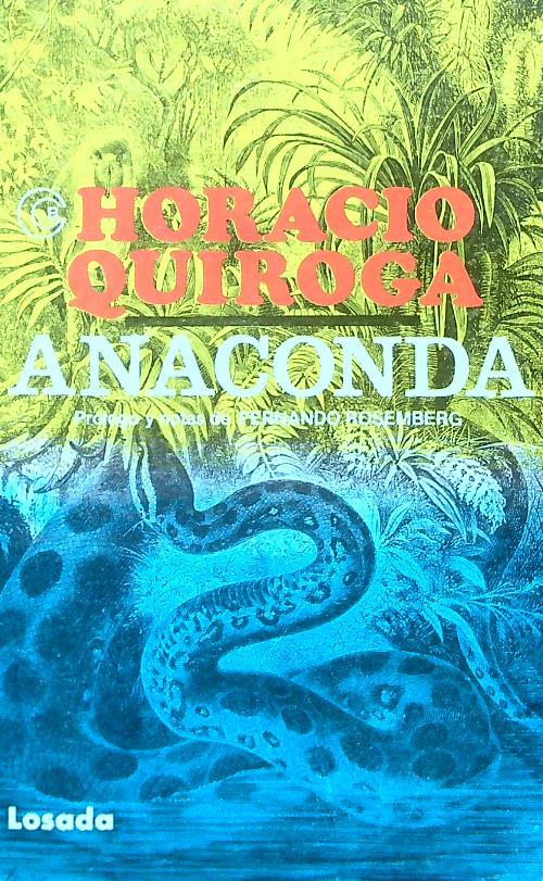 Anaconda - Horacio Quiroga - copertina