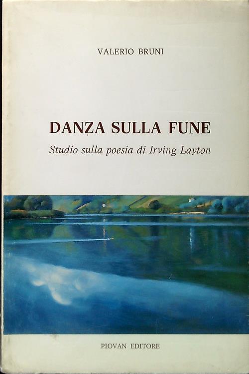 Danza sulla fune - Valerio Bruni - copertina