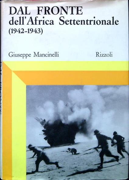 Dal fronte dell'Africa Settentrionale (1942-1943) - Giuseppe Mancinelli - copertina