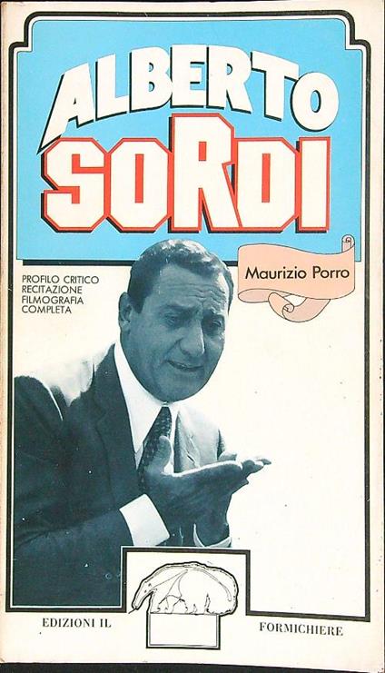 Alberto Sordi - Maurizio Porro - copertina