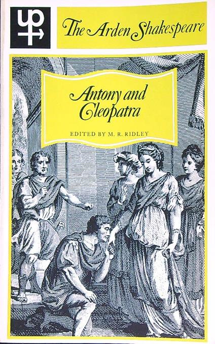 Antony and Cleopatra - M. R. Ridley - copertina