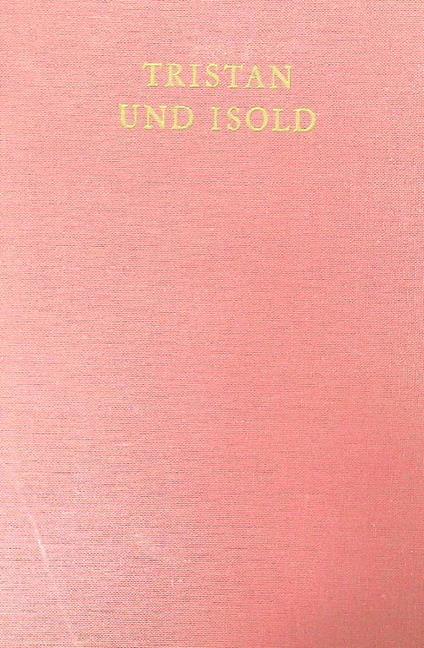 Tristan und Isold - Gottfried von Strassburg - copertina