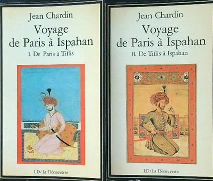 Voyage de Paris a Ispahan 2vv - Jean Chardin - copertina