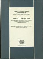 Trattato di psicologia sperimentale. Psicologia sociale