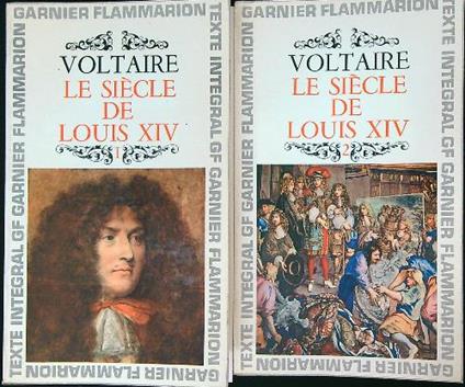 Le siecle de Louis XIV. 2VV - Voltaire - copertina