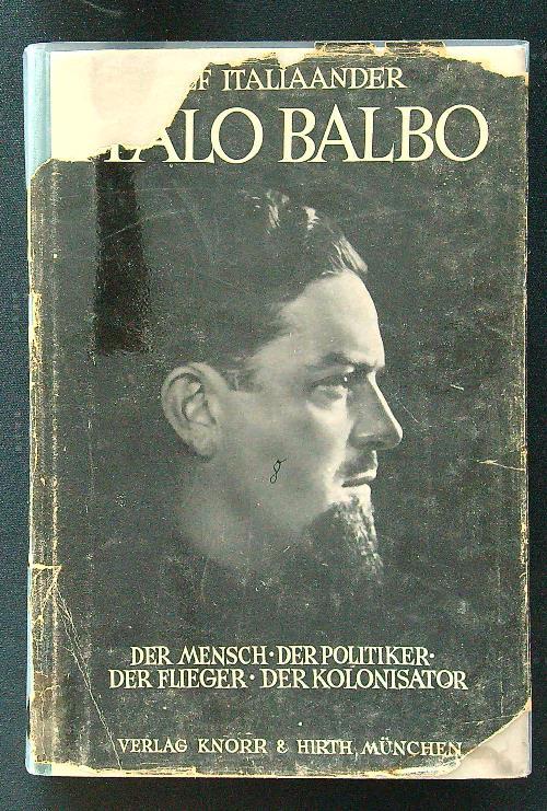 Italo Balbo - copertina