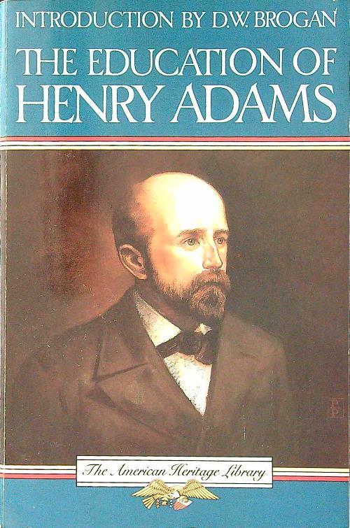 The education of Henry Adams - copertina