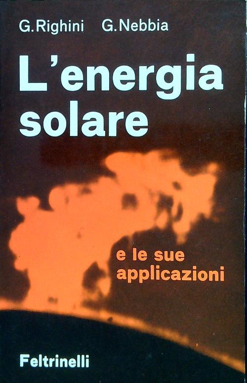 L' energia solare e le sue applicazioni - copertina