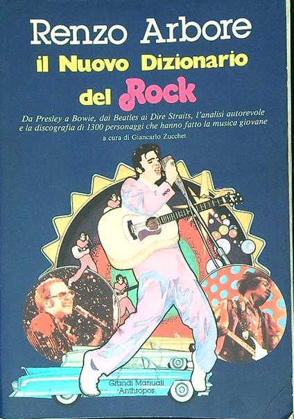 Il nuovo dizionario del rock - Renzo Arbore - copertina