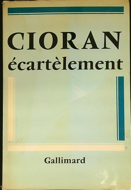 Ecartelement - copertina