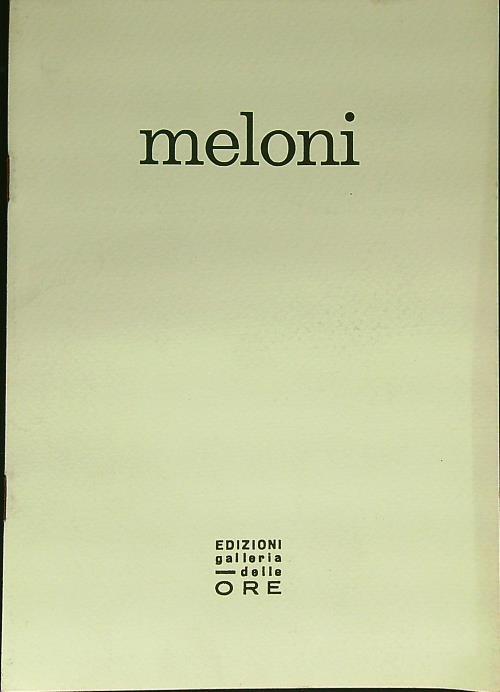 Meloni - copertina