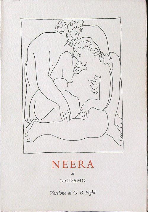 Neera di Ligdamo - copertina