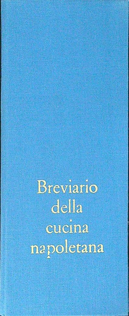 Breviario della cucina Napoletana - copertina