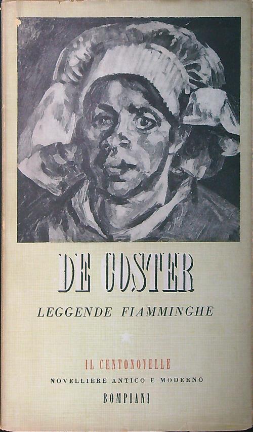 Leggende Fiamminghe - Charles De Coster - copertina