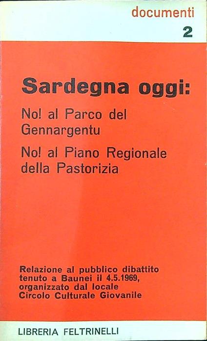 Sardegna oggi - copertina