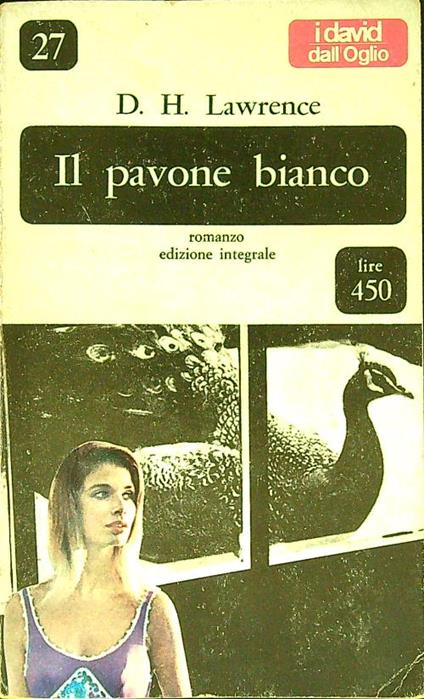 Il pavone bianco - David Herbert Lawrence - copertina