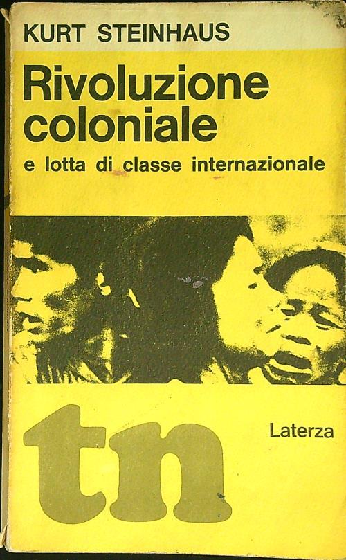Rivoluzione coloniale e lotta di classe internazionale - copertina