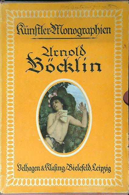 Arnold Bocklin - copertina