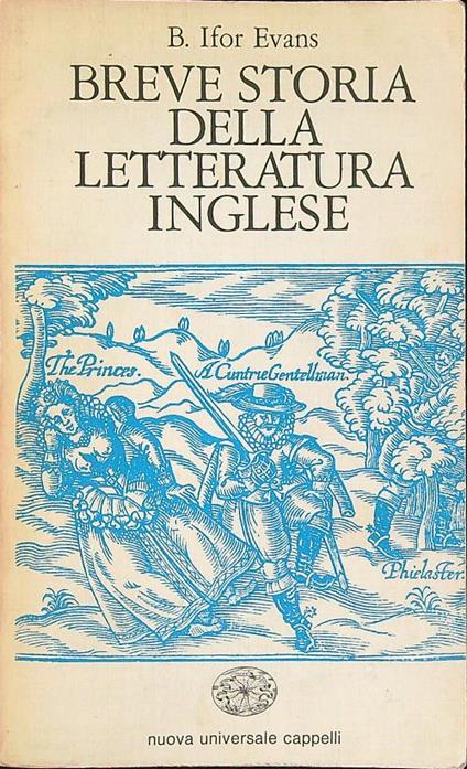 Breve storia della letteratura inglese - copertina