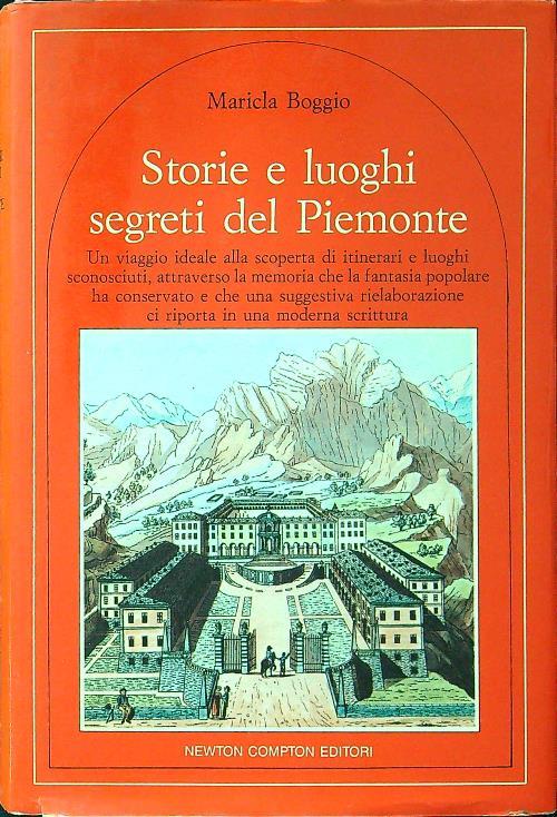 Stori e luoghi segreti del Piemonte - Maricla Boggio - copertina