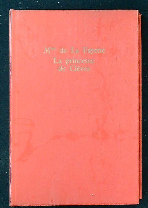 La princesse de Cleves - copertina