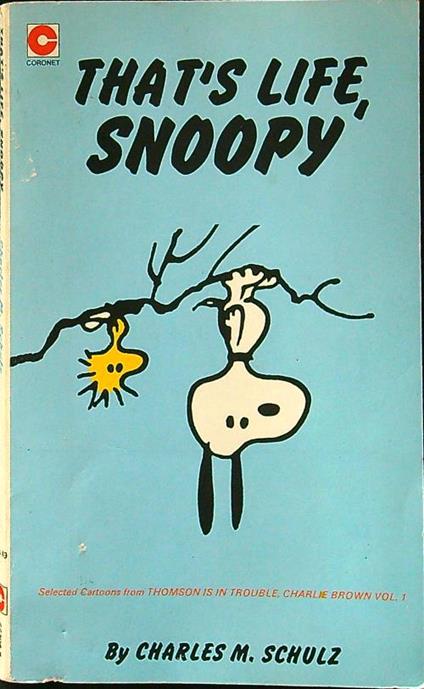 That's life, Snoopy - Schulz - copertina