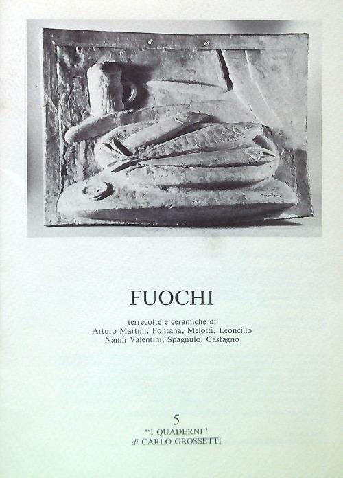 Fuochi - Bruno Grossetti - copertina