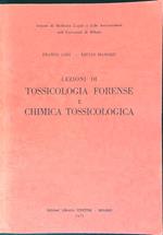 Lezioni di tossicologia forense e chimica tossicologica