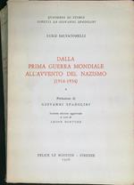 Dalla Prima Guerra Mondiale all'avvento del Nazismo