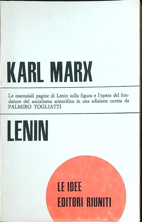 Karl Marx - Lenin - copertina