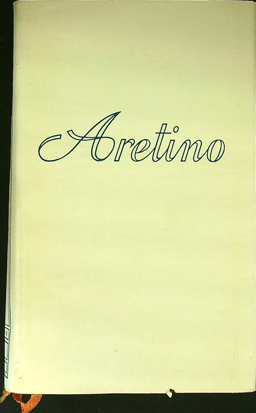 Tutte le opere - Pietro Aretino - copertina