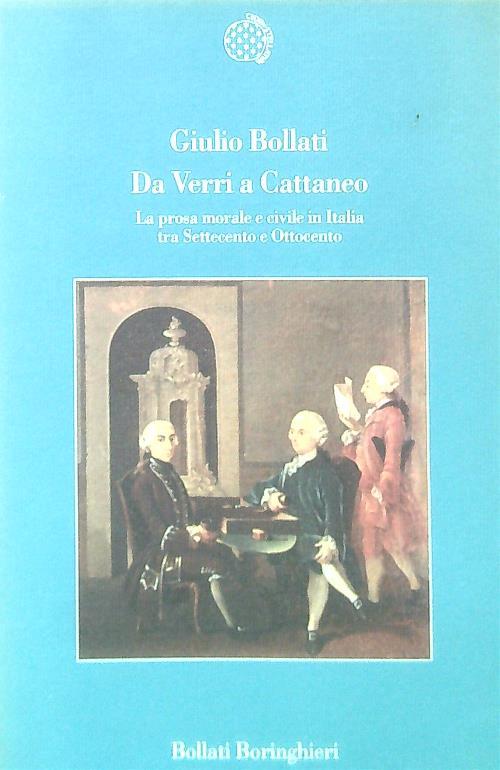 Da Verri a Cattaneo - Giulio Bollati - copertina