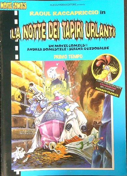 La notte dei tapiri urlanti. Primo tempo - copertina