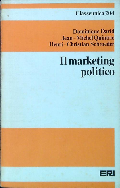 Il marketing politico - copertina