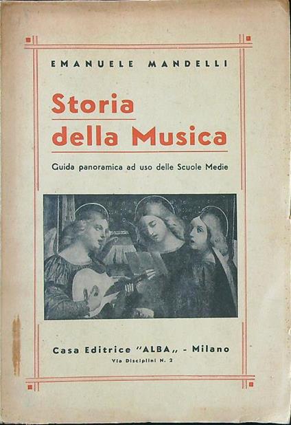 Storia della musica - Emanuele Mandelli - copertina