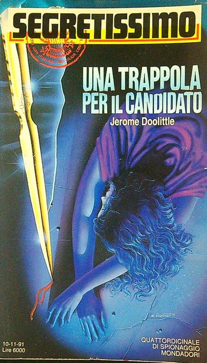 Una trappola per il candidato - copertina