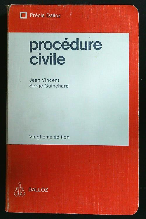 Procedure civile - copertina