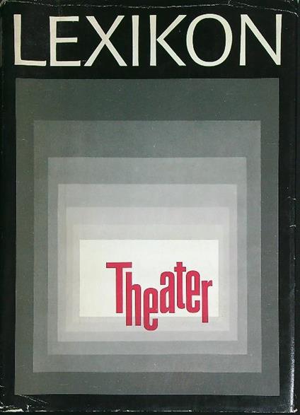 Theaterlexikon - copertina